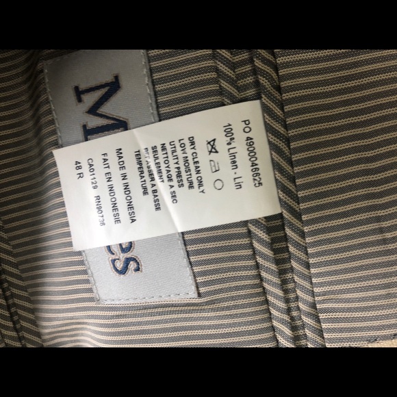Moore’s men linen suit R 48 - Picture 4 of 6
